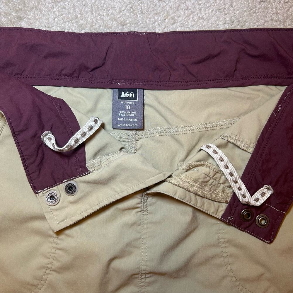 REI Hiking Skirt Size 10 Pockets Nylon/Spandex 18 Inches - Picture 3 of 9